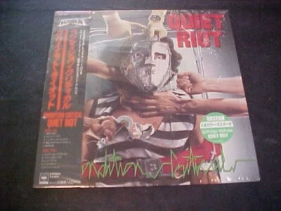 Quiet Riot – Condition Critical (Japan Vinyl LP OBI) CBS/Sony Records 28AP 2901 - Image 1 of 4