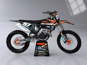 CustomMX - Graphics Kit: Fits KTM SX50 & SX65 models 2002-2022 Mini Adventure - Bild 1 von 3
