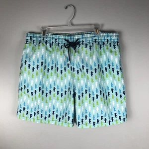 Costume da bagno uomo Capelle con coulisse blu cavallucci marini pantaloncino 2XL elasticizzato - Foto 1 di 13