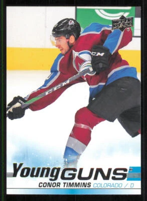 2019-20 Upper Deck #203 Conor Timmins Young Guns RC - Image 1 of 2