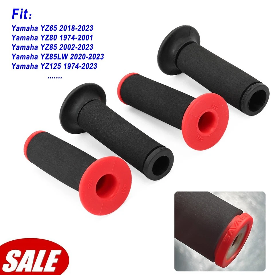 For Yamaha YZ65 TTR50E WR250 XT660  XTZ250 Anti-slip Handlebar Grip Sponge Cover — 第 1/4 张图片