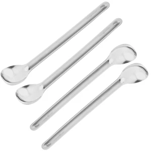 4-PACK Titanium Long Handle Spoon Ultralight Backpacking Core Element Deep Pouch - Picture 1 of 9