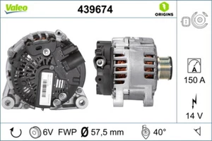 Alternatore 439674 VALEO per FIAT LANCIA CITROËN PEUGEOT - Foto 1 di 4
