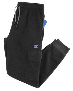 Champion Men's Cargo Sweatpants, Brushed Fleece Interior, Four Pocket Gym Pants - Picture 1 of 5