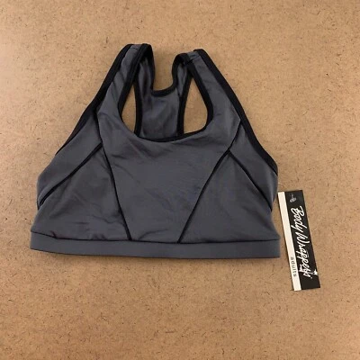 Sujetador deportivo Body Wrappers para mujer talla mediana carbón ProWEAR espalda deportiva 6010 nuevo con etiquetas Foto 1 de 4