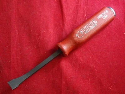 WILDE TOOL HPB8-4.B 8" Pry Bar with Strike Handle USA MADE