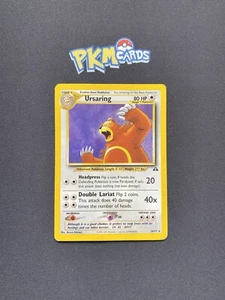 Juego de cartas coleccionables Pokémon Ursaring Neo Discovery 34/75 regular raro LP. - Imagen 1 de 3