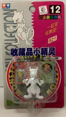 POKEMON TOMY MEWTWO FIGURE POCKET MONSTERS #12 AULDEY NEW U.S. - Image 1 of 2