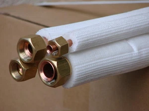 "Línea de refrigerante 1/4"-1/2" (6,35-12,7 mm) Línea de refrigeración tubo de cobre longitud 2 - 25 m - Imagen 1 de 1