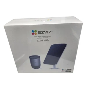 EZVIZ EZKBC1CSPUS FHD Wireless Outdoor Security Camera, Battery/Solar Powered - Picture 1 of 3