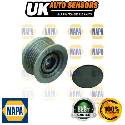 Fits Ford Fiesta Focus C-Max Transit Connect Courier Kuga NAPA Alternator Pulley - Image 1 of 4
