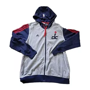 XL Adidas NBA Washington Wizards (2013) Hoodie Jacket Basketball Shirt DC - Picture 1 of 7