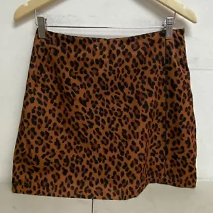 Lady Hagen 17" Trendy Wrap Skort Classic Leopard Hazel WGH37003 Brand New - Picture 1 of 8