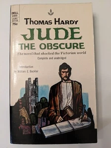 Thomas Hardy JUDE THE OBSCURE Dell 1971 10th printing PB - Foto 1 di 7