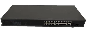 Eagle Eye EN-SW18M-001 Switch 16 Port-Managed PoE+ with 2xGig Uplink- NEW - Afbeelding 1 van 3