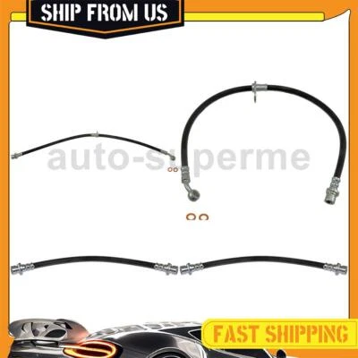 Kit de manguera de freno delantera trasera 4x para Honda Civic 1,7 L 2001-2005 Dorman Foto 1 de 4