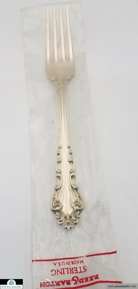 Reed & Barton испанский барокко серебро место вилка 7,5» * новый * - Изображение 1 из 1