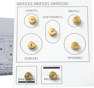 DG94-00635A/DG69-00151A-01 Range LP Gas Conversion Kits Fit NX58F5500SS/AA... - Bild 1 von 4