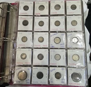 Lot of Coins Collection, 80 Coins includes Silver Coins - Picture 1 of 24