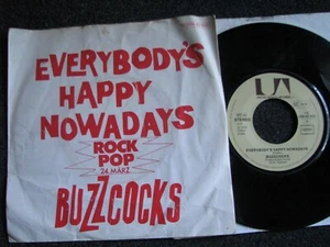 Buzzcocks-Everybody´s Happy Nowadays 7" Vinyl-1979 Germany-UA-1C 006 62 500 - Imagen 1 de 2