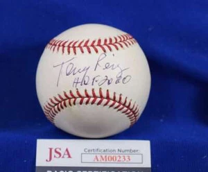 Tony Perez HOF 2020 JSA COA Autograph Major League OML Signed Baseball - Picture 1 of 2