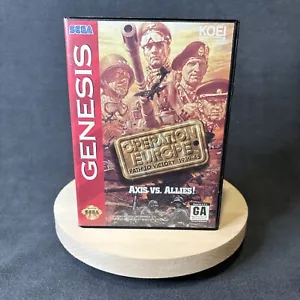 SEGA Genesis - Operation Europe - Includes Poster - Complete/CIB - Tested - Picture 1 of 10