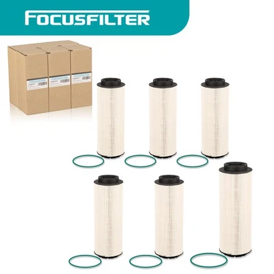 6Pcs FOCUSFILTER 2277129 2277129PE Fuel Filter Replaces 2164463 2164463PE Foto 1 de 4