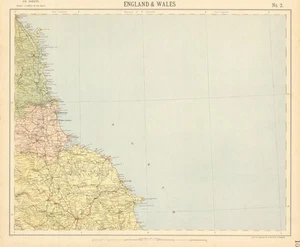 NORTH YORKSHIRE, DURHAM & NORTHUMBERLAND COAST. Leuchttürme. LETTS 1892 Karte - Bild 1 von 1