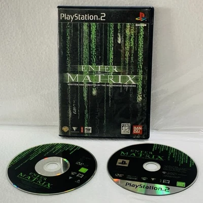 Enter the Matrix Sony PlayStation 2 PS2 Japan No Manual Tested - Image 1 of 4