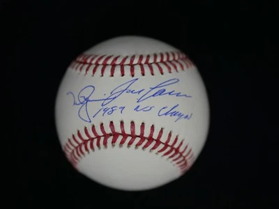 MARK MCGWIRE JOSE CANSECO DUAL SIGNED OMLB BASEBALL W/ "1989 WS CHAMPS!" JSA COA - Image 1 of 2