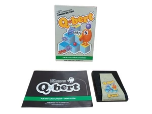 Q*bert for Colecovision - complete in Box with Manual CIB Qbert - Picture 1 of 2