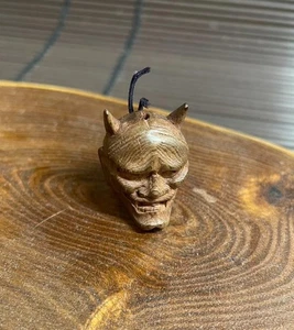 Japan Antique Netsuke Hannya demon Shunga inro ojime sagemono rare Original - Picture 1 of 5