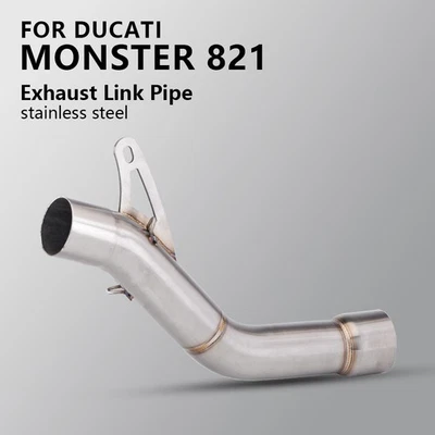 Средняя соединительная выхлопная труба для мотоцикла Ducati Monster 1200 821 2014-2018 - Изображение 1 из 4