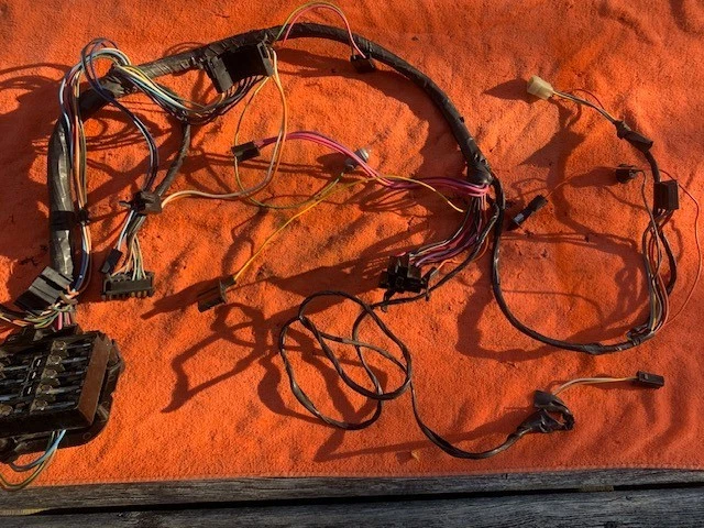 1968 CAMARO MAIN WIRE HARNESS MANUAL TRANS CONSOLE - Image 1 of 1