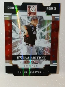 2009 Donruss Elite Extra Edition DIE-CUT Red STATUS 079/100 ASHUR TOLLIVER - Picture 1 of 2