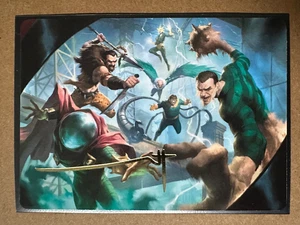 Behold the Sinister Six #7 GOLD STAMPED ART SERIES Marvel's Spider-Man MTG Magic - Bild 1 von 2