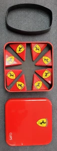 Clips de papel oficiales Ferrari Scudetto Triangle, paquete de 8, clips de carpeta. - Imagen 1 de 4