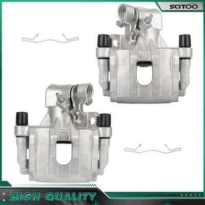 Par de pinzas de freno traseras para Volvo C30 2008-2013 Volvo C70 2006-2013 con soporte Foto 1 de 4