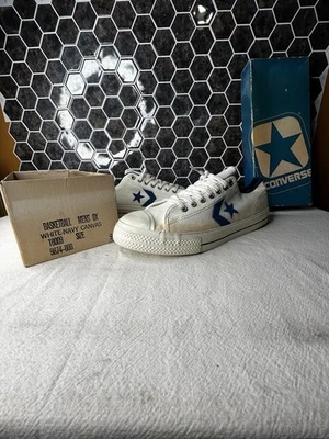 Vintage 70’s Converse Star Player /Pro Ox-style shoes Size 9.5 Deadstock Rare - image 1 of 4