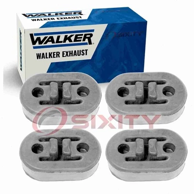 Aisladores de sistema de escape silenciador Walker 4 piezas para Ford Probe 1989-1992 2,2 L vx Foto 1 de 4