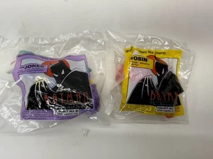 1993 Joker and Robin McDonalds Fast Food Happy Meal Toy Cars Batman DC Sealed - Picture 1 of 5