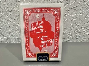 Vintage Magic Castle Red Deck Playing Cards New Sealed - Bild 1 von 8