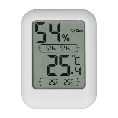 Thermometer Large Screen Digital Display Magnetic Temperature Gauge Hygromet HLF - Image 1 of 4