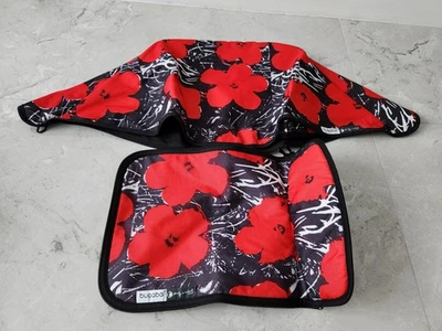 Bugaboo Cameleon 1 2 3 & 3 plus Limited Edition Poppy Kapuze und Schürze - Bild 1 von 4