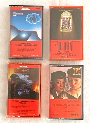 Alan Parsons Project 4 Cassettes: Best Of, Friendly Card, Eve, Pyramid XLNT - Image 1 of 4