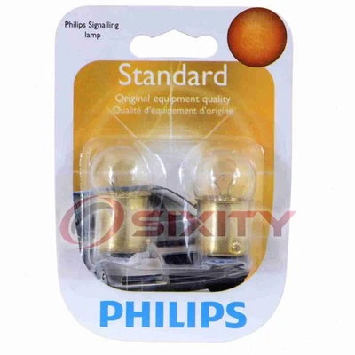 Bombilla de matrícula Philips para Fiat 124 128 850 Brava Strada X-1 9 qn Foto 1 de 4