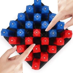 Rhombus Beads 3D Spatial Thinking Games Chess 4 x 4 in a Row Game- US Seller - Picture 1 of 3