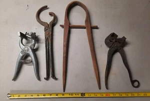 Vintage Farm Animal related Tools, EC Sterns, Stone Mfg, - Picture 1 of 12