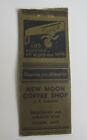 Old 1930's - NEW MOON COFFEE SHOP - Tucson ARIZONA - MATCHCOVER - Bobtail