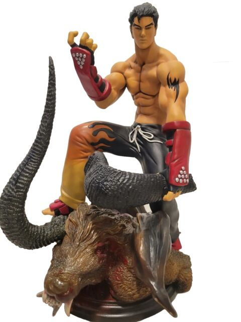 Tekken 4 STEVE FOX, JIN KAZAMA, BRYAN FURY 12 Figure Epoch CWorks Namco